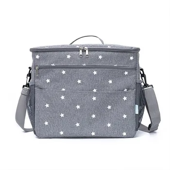 Трансграничная популярная сумка для мамы, подвесная сумка для коляски со звездным принтом, Универсальная сумка для коляски большой емкости, Подвесная сумка на два плеча