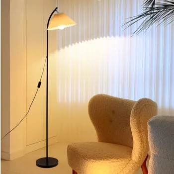 Современные минималистичные светодиодные торшеры для гостиной, торшер рядом с диваном, прикроватные светильники в скандинавской спальне, украшение дома