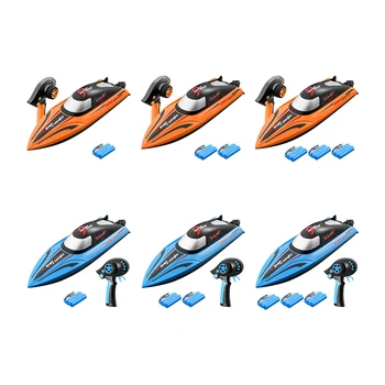Радиоуправляемые лодки с частотой 2,4 ГГц, Водные игрушки, лодка с дистанционным управлением, двойной мотор, Аккумуляторная батарея большой емкости, Высокоскоростные игрушки для летнего водного бассейна