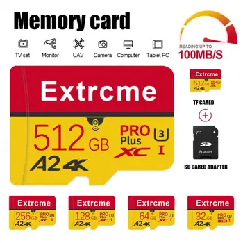 512GB Micro TF SD-карта 256GB 128GB 64GB 32GB Карта памяти Flash Class 10 U3 A1 V30 Mini TF Flash-карта памяти для Nintendo Switch