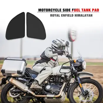 Защитные накладки на бак мотоцикла, 2шт противоскользящих наклеек на топливный бак мотоцикла, защита накладки на бак для Royal.Энфилд 400 2021