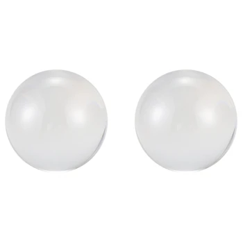 2шт 60 мм Прозрачный акриловый шар, подарки для контактных манипуляций с мячом для жонглирования