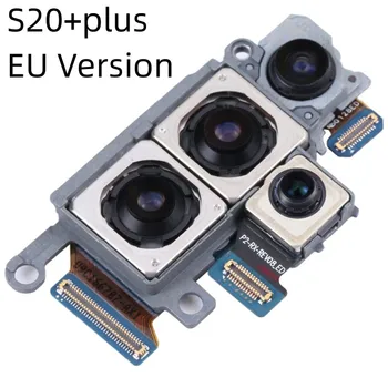 Оригинальная Задняя Камера Для Samsung Galaxy S20 + 5G G985F G986F G986B G986U Фронтальная Селфи Маленькая Фронтальная Задняя Основная Камера Модуль Flex
