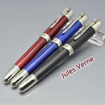 высококачественная шариковая ручка Jules Verne Black / Blue MB Roller /Авторучка/Шариковая ручка канцелярские принадлежности класса люкс, шариковые ручки