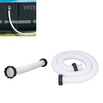 Сменный шланг для насоса для бассейна Intex диаметром 1,5 дюйма, сменный шланг для бассейна для наземных бассейнов, Белые детали для дома