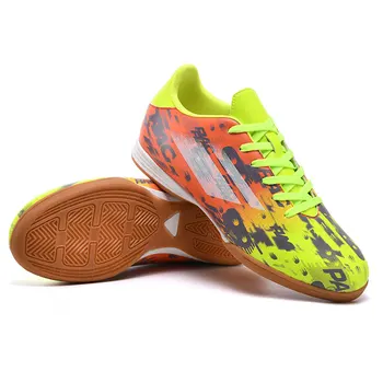 Общество любителей мини-футбола в помещении Chuteira, Оптовая продажа качественной футбольной обуви IC, Прочные Резиновые Тренировочные кроссовки для футзала, футбольные бутсы Futebol