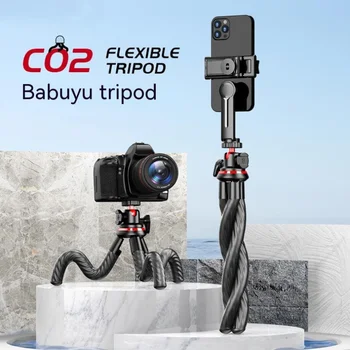 Гибкий Штатив Octopus Camera Stand, Вращающийся на 360 Градусов, Настольная Подставка, Съемная Подставка для Экшн-Камер, Мобильных Зеркальных Камер