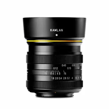 Объектив Kamlan 21mm F1.8 APS-C с ручной Фокусировкой Для Беззеркальных камер Fujifilm FX M43 Canon EOS-M Sony E A6600 M50 XS10