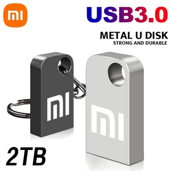 Xiaomi Mini U Disk Портативная USB-Память 2 ТБ 1 ТБ 512 ГБ Флэш-Накопители Металлический USB 3.0 TYPE C Высокоскоростной Водонепроницаемый Флеш-Накопитель Stick