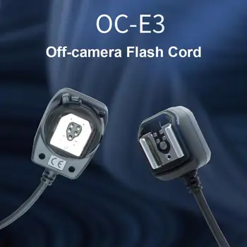 Удлинитель камеры OC-E3 для синхронизации вспышки вне камеры для фонарика Canon Nikon