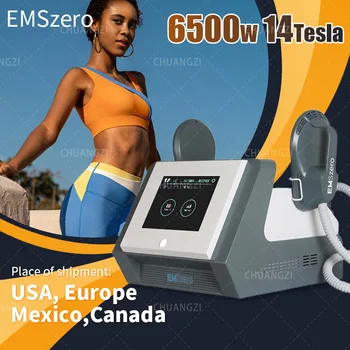 Портативная машина DLS-EMSLIM Neo Emszero для похудения, Электромагнитное похудение, наращивание мышц, стимулирование удаления жира, без упражнений