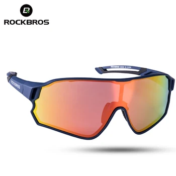 Rockbros оптовая Продажа Велосипедных очков Поляризованные Велосипедные очки MTB Сверхлегкие Велосипедные солнцезащитные очки с защитой UV400 Очки 10134
