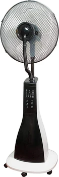 Бесплатная доставка, черно-белый интеллектуальный осциллирующий вентилятор Cool Mist, ширина 16 дюймов